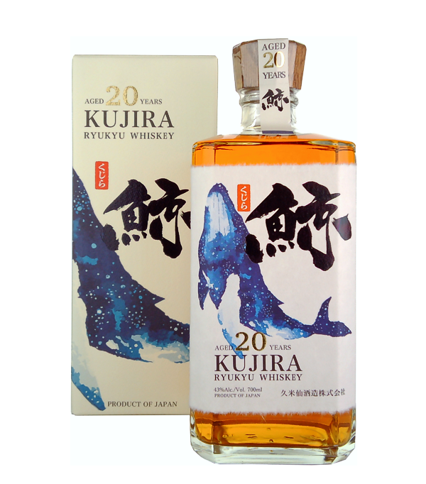 Kujira Ryukyu 20 Year Old Single Grain Whisky bottle