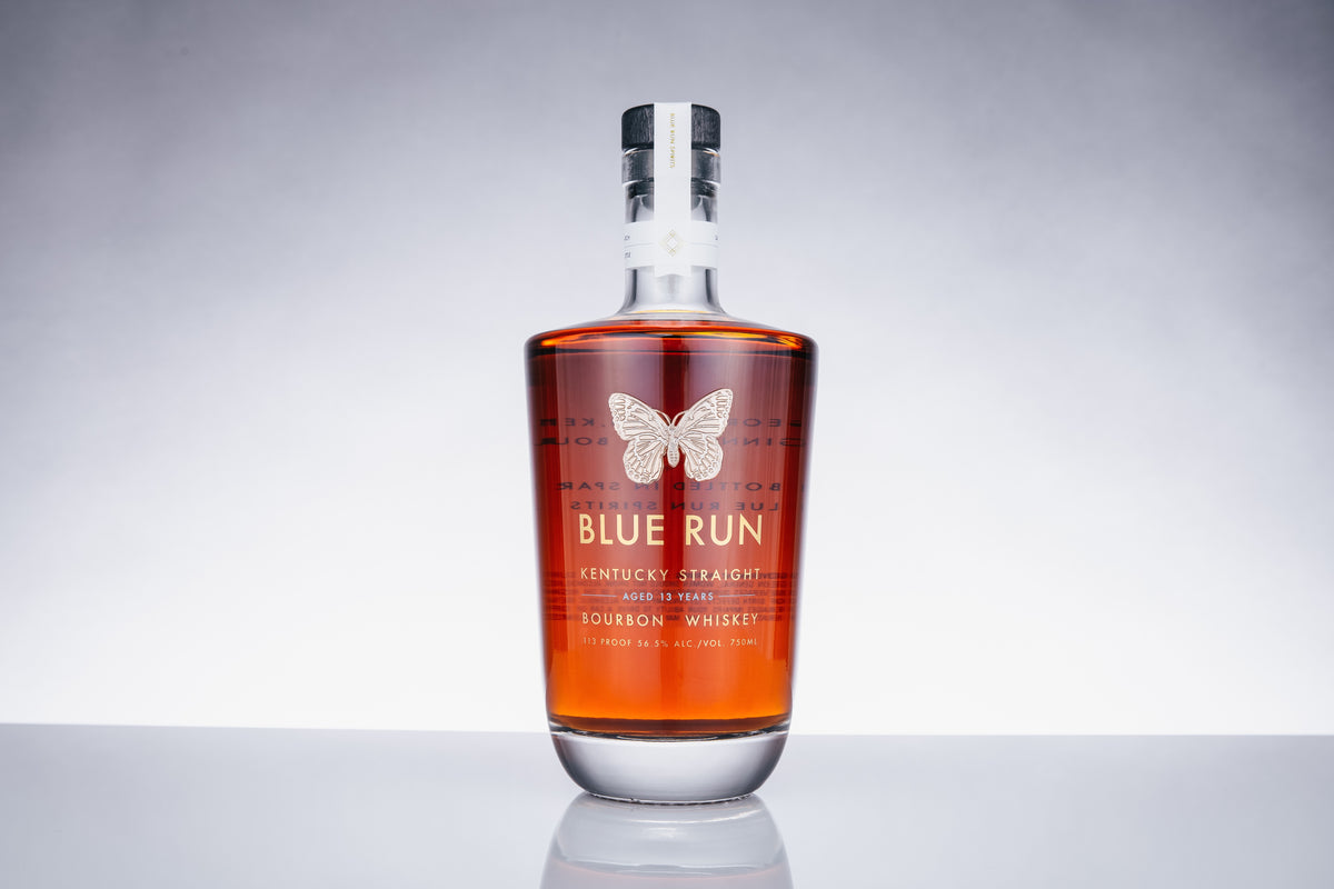 Blue Run 13 Year Old Straight Bourbon Whiskey bottle