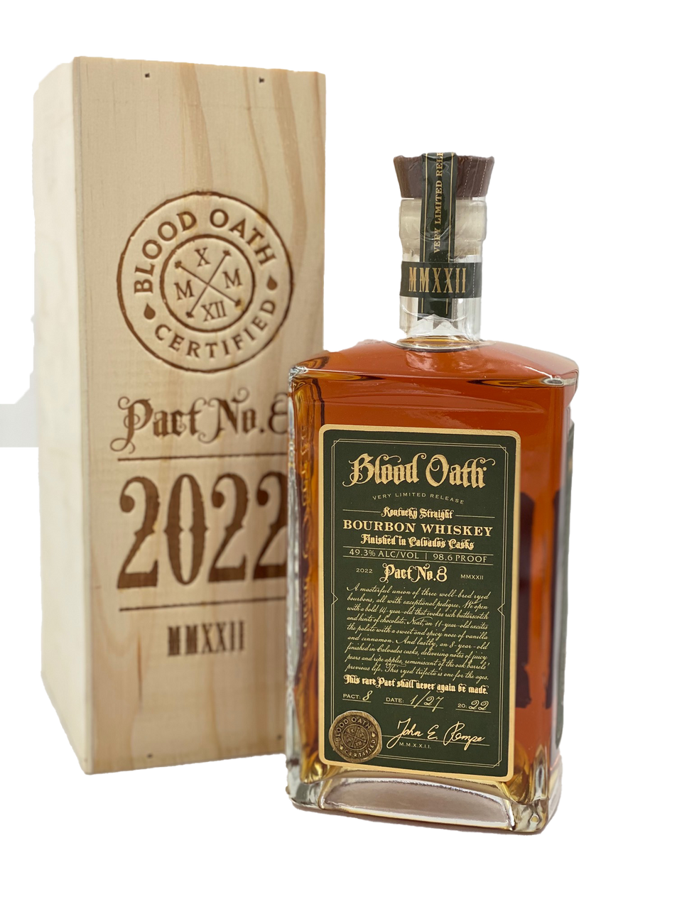 Blood Oath Pact No. 8 bottle