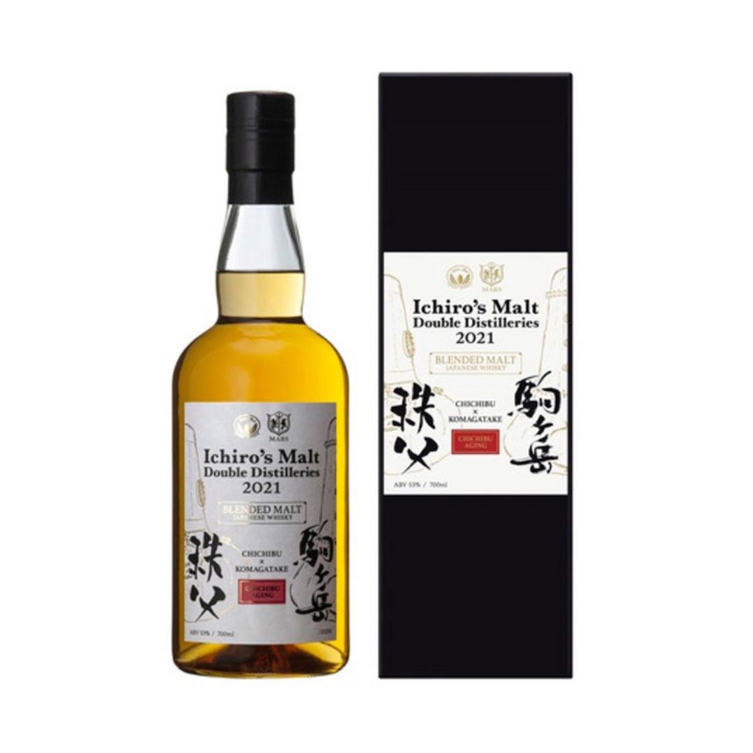 Ichiro's Malt Double Distilleries Chichibu x Komagatake 2021 Japanese Whisky bottle