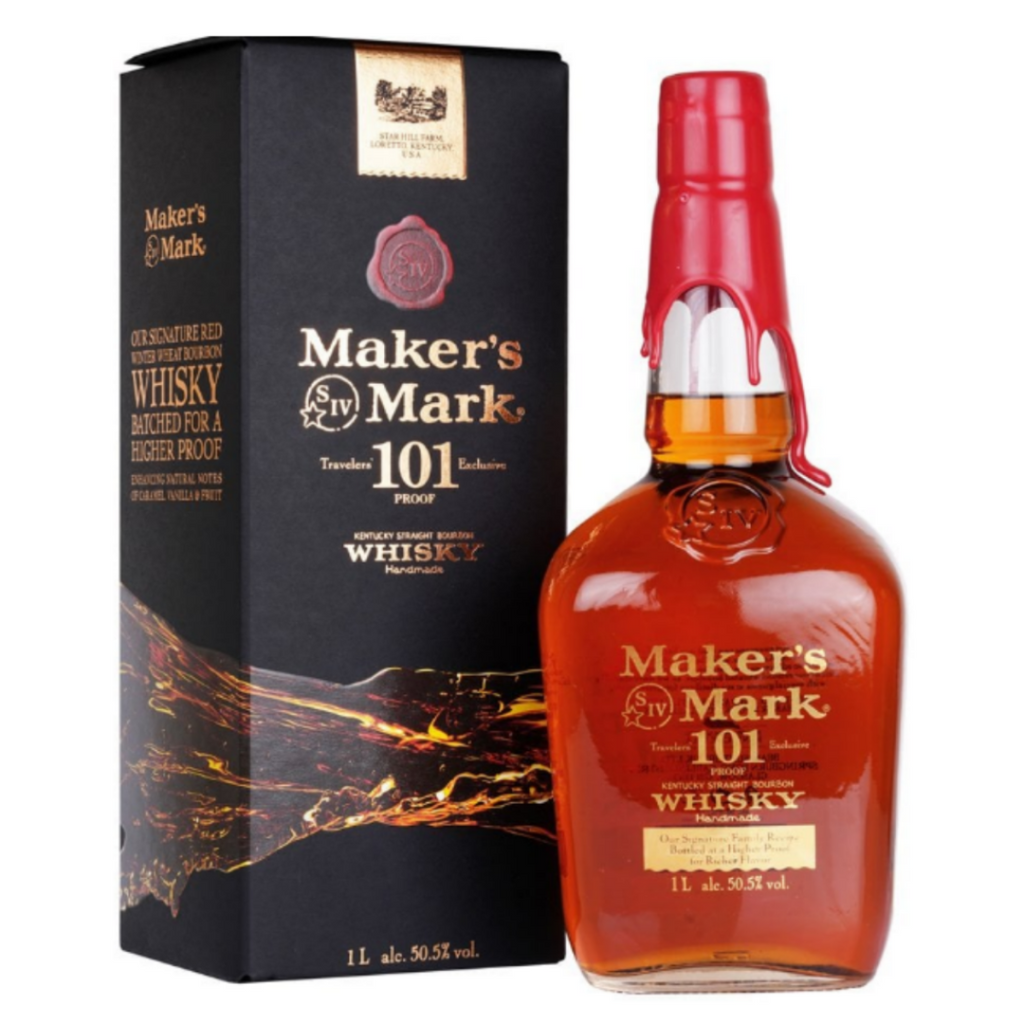 Maker's Mark Bourbon 101 bottle