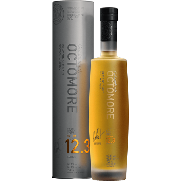 Bruichladdich Octomore 12.3 Single Malt Scotch Whisky bottle