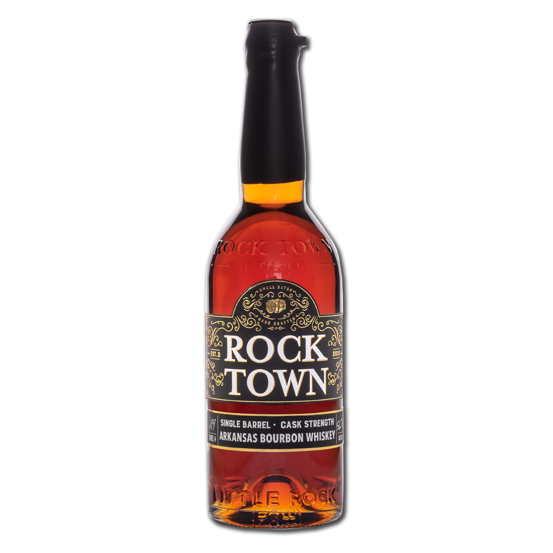 Rock Town Single Barrel Small Bourbon Whiskey bottle