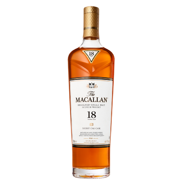 Macallan 18 Year Sherry Oak bottle