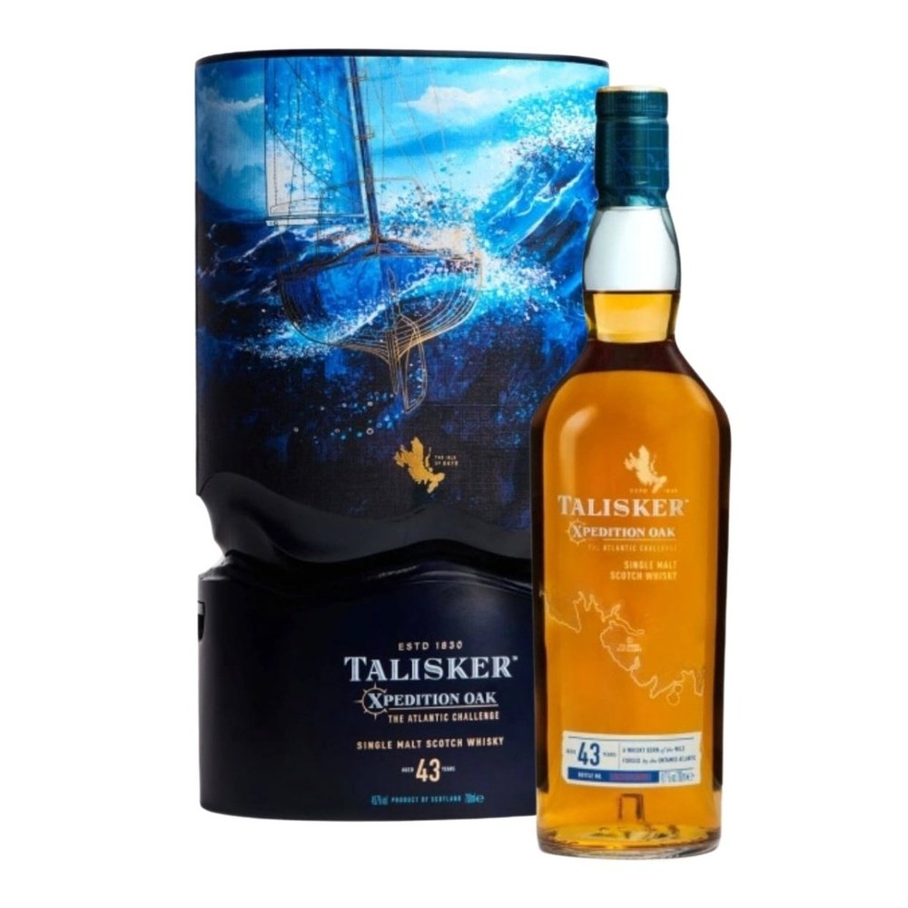 Talisker 43 Year Old Xpedition Oak: The Atlantic Challenge Whisky bottle