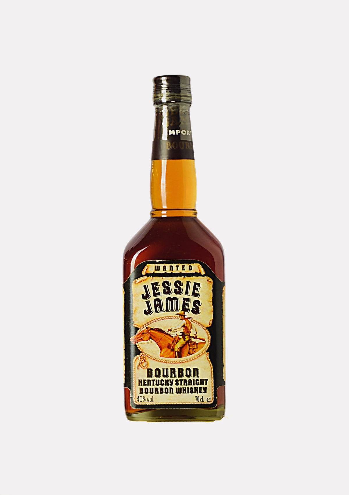 Jessie James Bourbon bottle