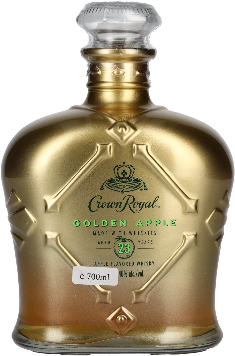 Crown Royal 23 Year Old Golden Apple Flavored Whisky bottle