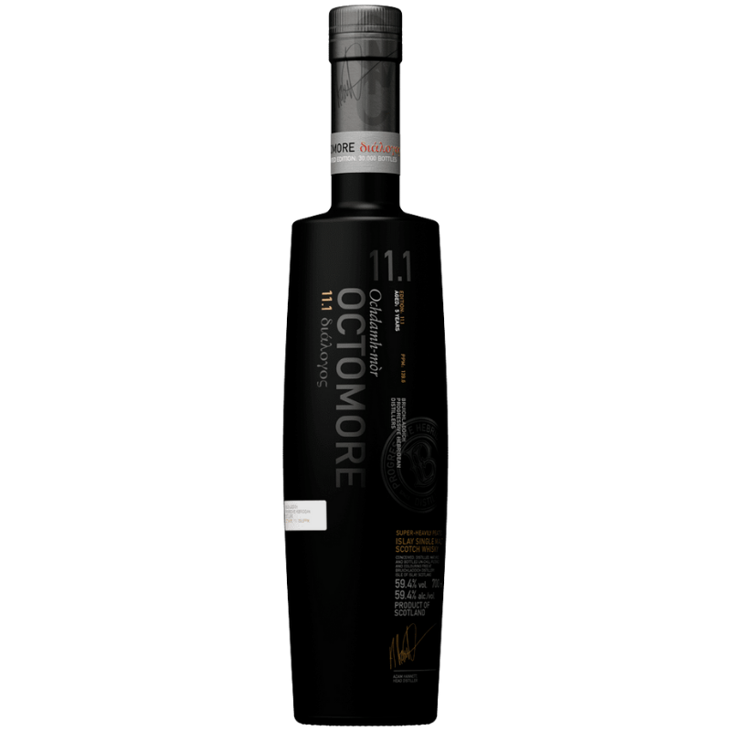 Bruichladdich Octomore 11.1 Single Malt Scotch Whisky bottle