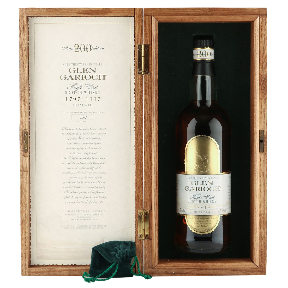 Glen Garioch 37 Year Old Bicentenary 200th Anniversary Edition bottle