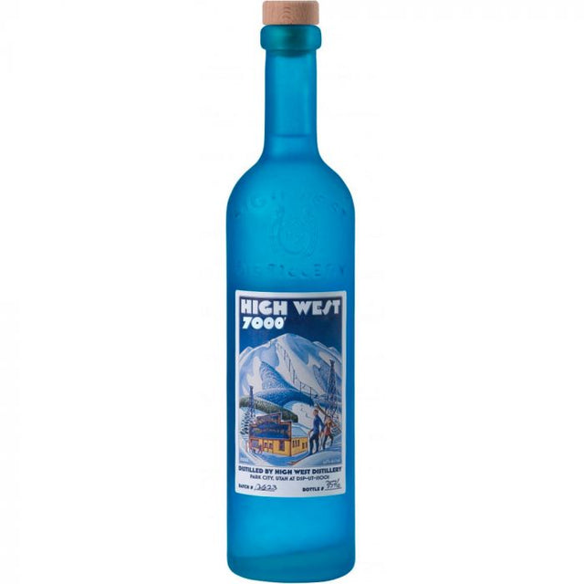 High West 7000 Vodka bottle