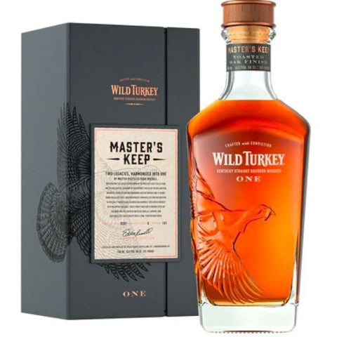 Wild Turkey Master's Keep One Kentucky Straight Bourbon Whiskey bottle