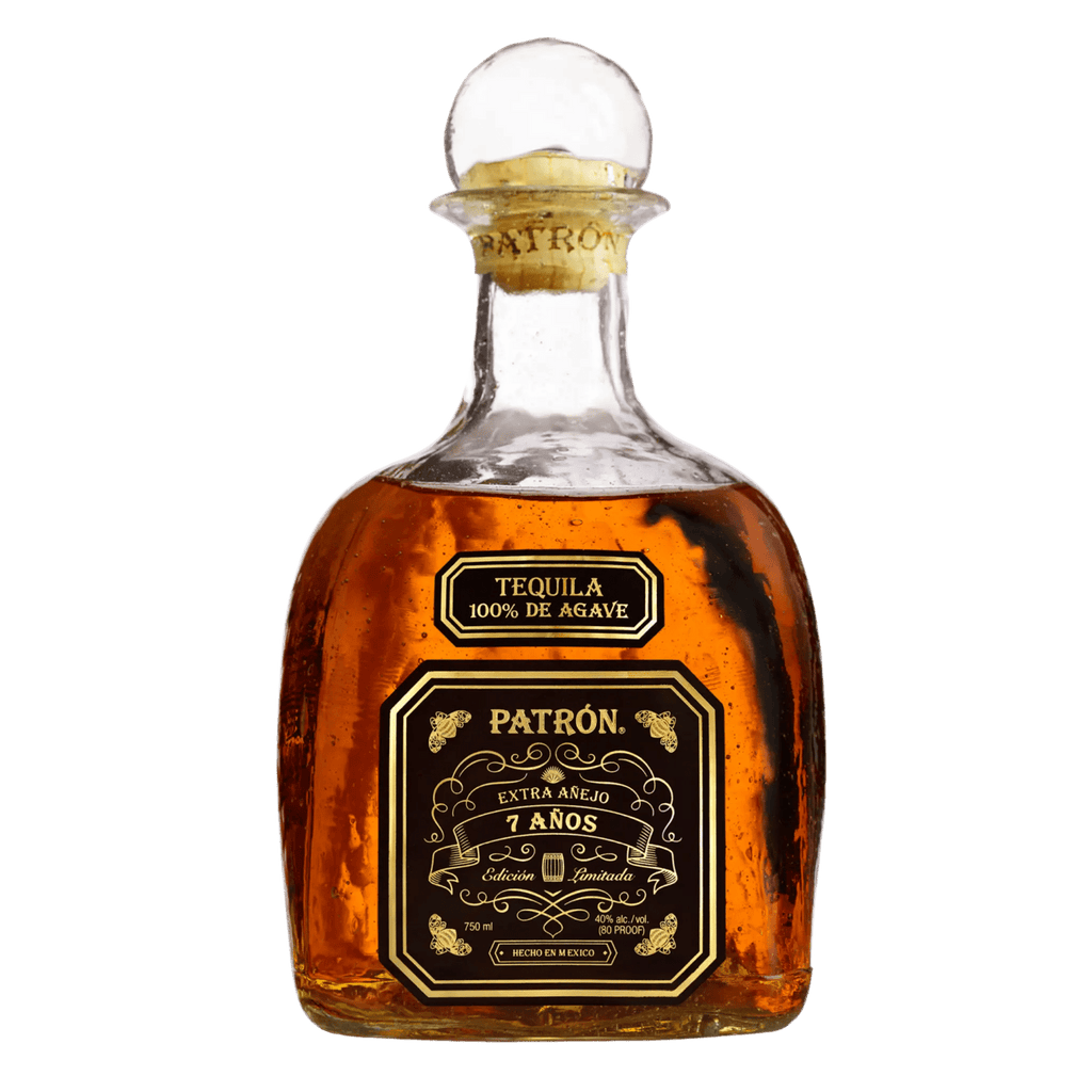 Patron Extra Añejo 7 Anos Tequila Limited Edition bottle