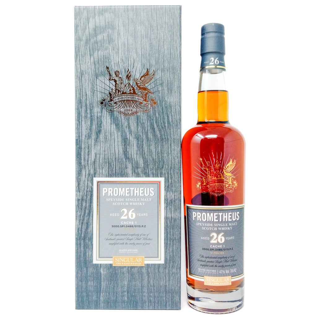 Prometheus 26 Year Old Speyside Single Malt Scotch Whisky Cache 1 bottle