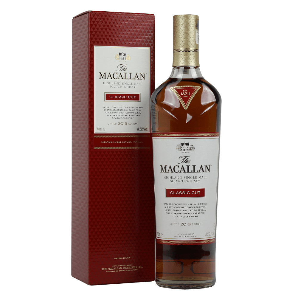 The Macallan Classic Cut 2019 Edition Single Malt Scotch Whisky bottle