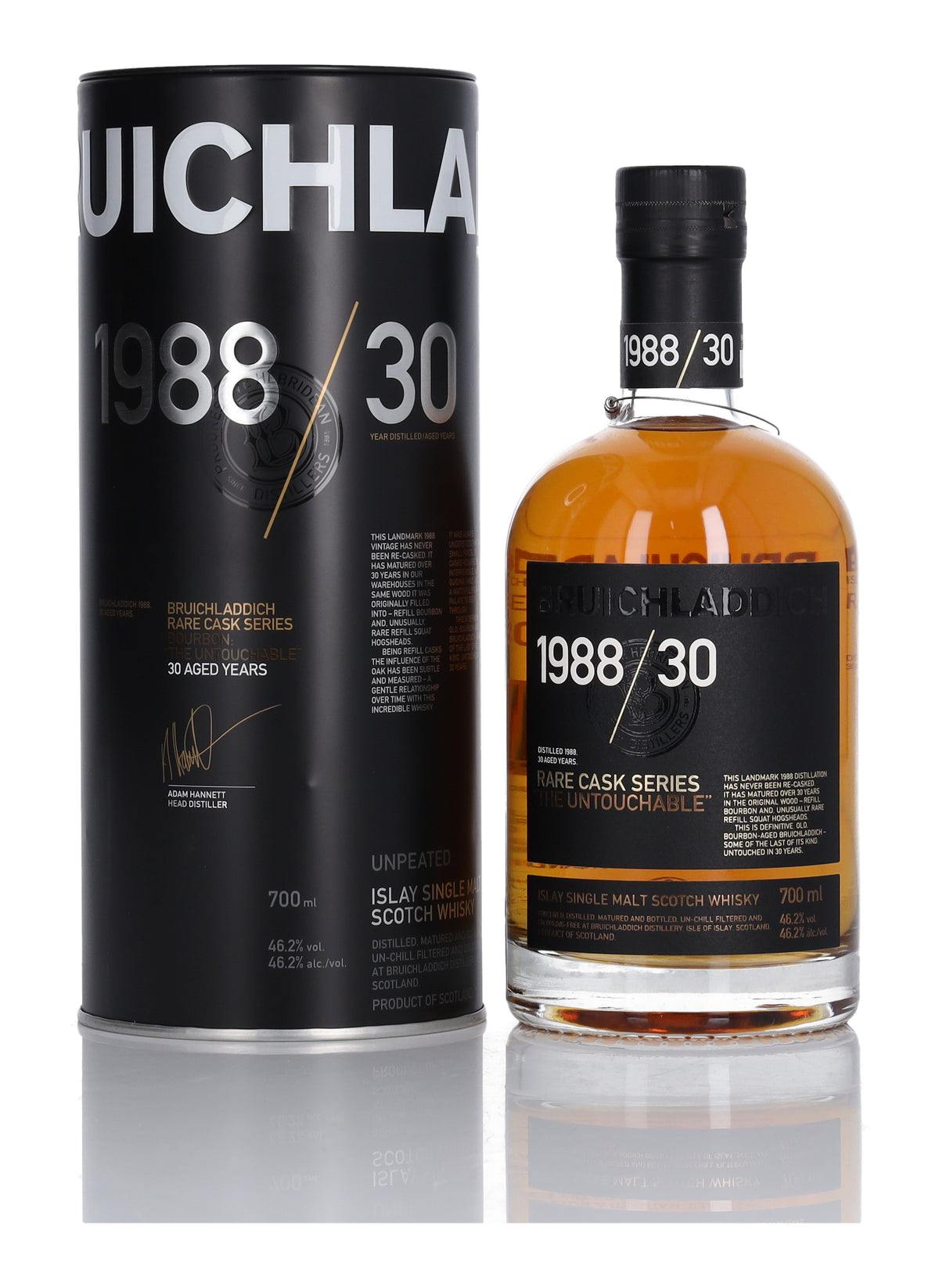 Bruichladdich 1988/30 Rare Cask Series: The Untouchable bottle