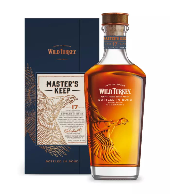Wild Turkey Master's Keep 17 Year Old Bottled in Bond bottle