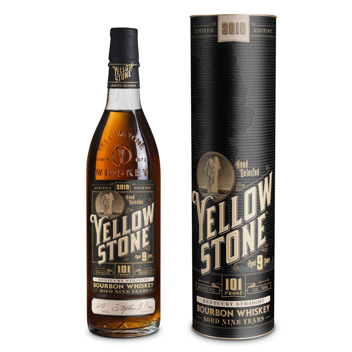 Yellowstone Limited Edition 2019 Kentucky Straight Bourbon Whiskey bottle