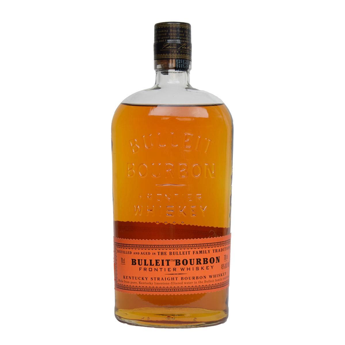 Bulleit Bourbon bottle