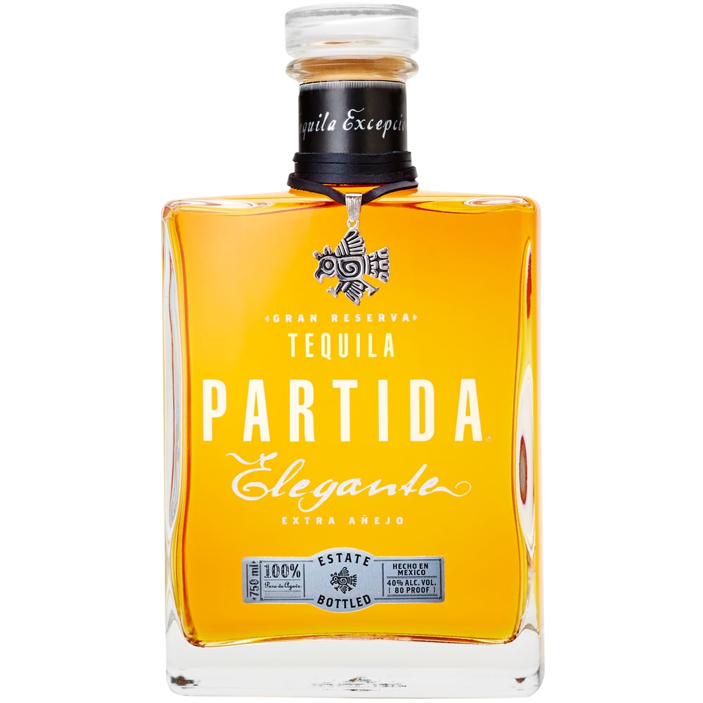 Partida Elegante Extra Añejo Tequila bottle