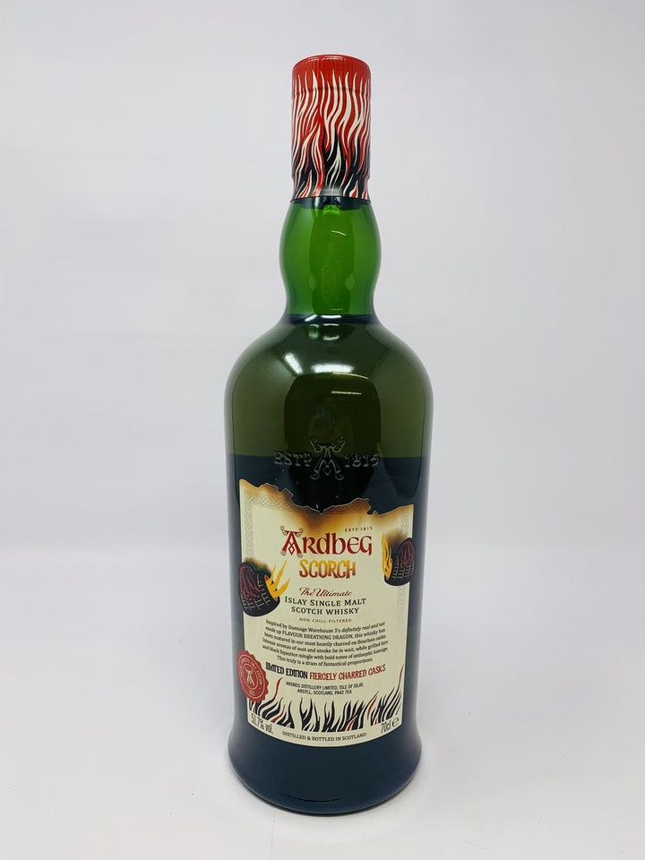 Ardbeg Scorch Committee Release Fiercely Charred Casks bottle