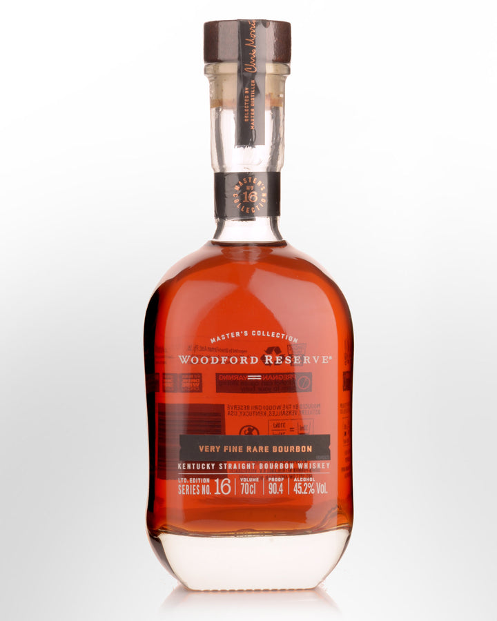 Woodford Reserve Master's Collection Very Fine Rare Bourbon bottle