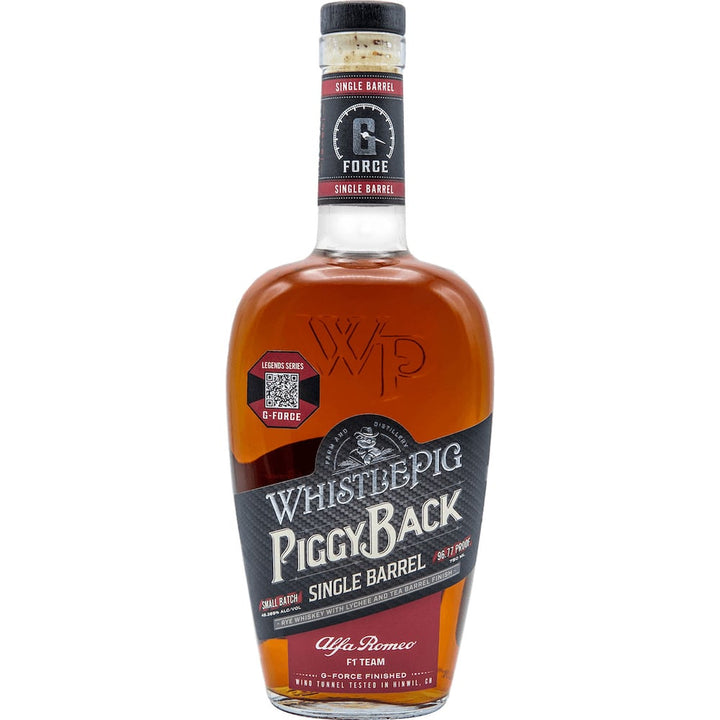WhistlePig PiggyBack Legend Series: Alfa Romeo F1 Team Stake Barrel bottle