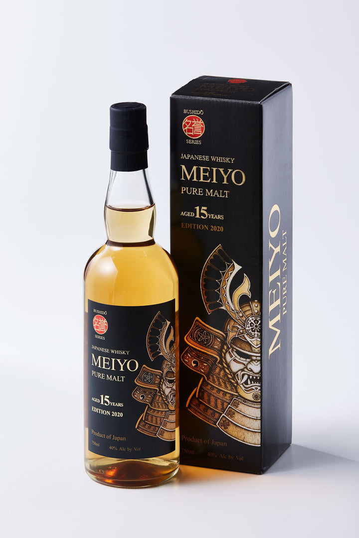 Meiyo Pure Malt 15 Year Old Japanese Whisky bottle