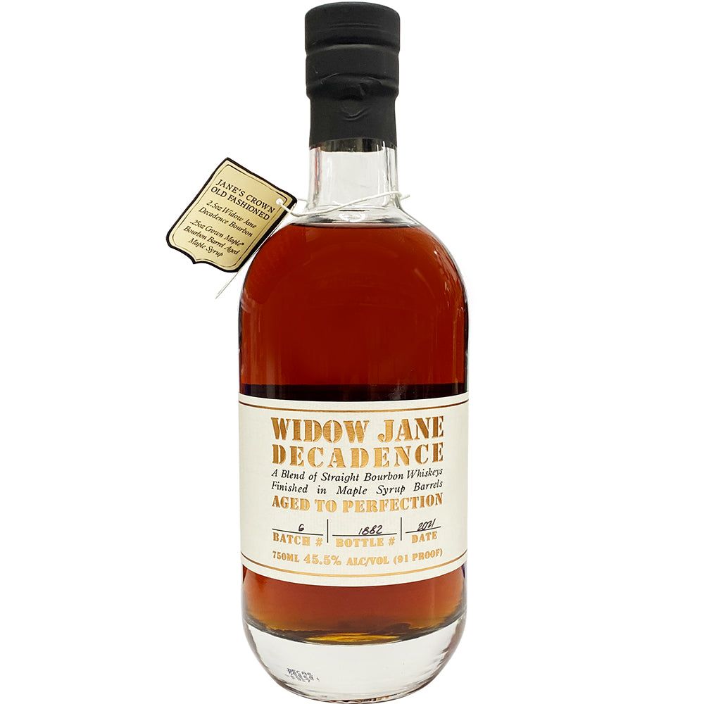Widow Jane Decadence 2021 Edition bottle