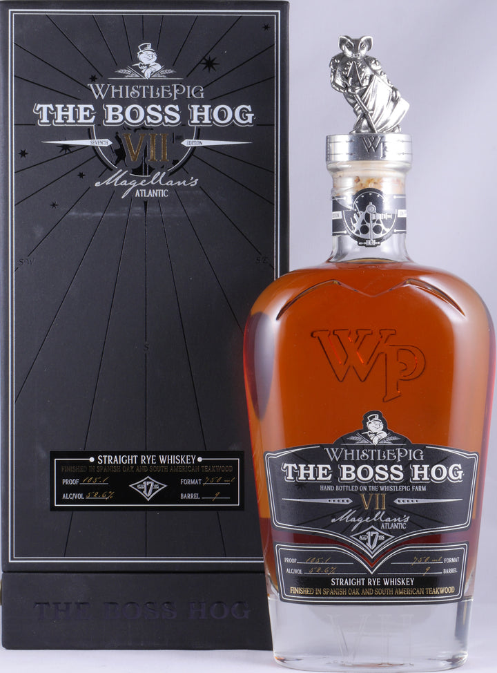 WhistlePig The Boss Hog VII: Magellan's Atlantic bottle