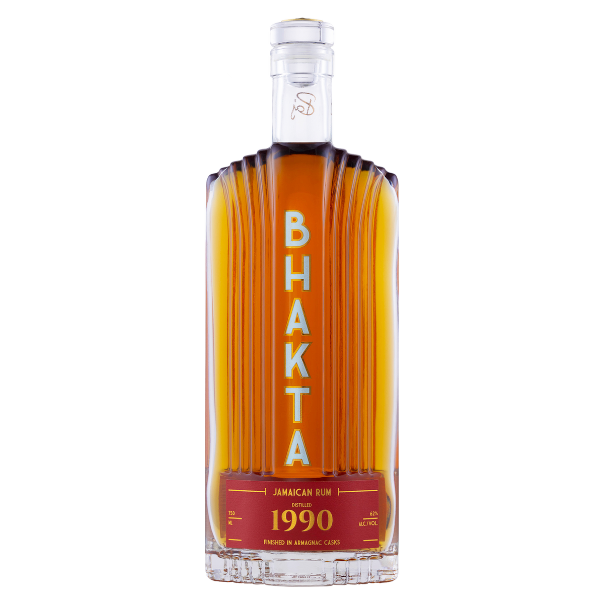 BHAKTA 1990 Jamaican Rum bottle