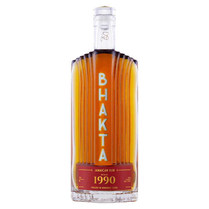 BHAKTA 1990 Jamaican Rum bottle