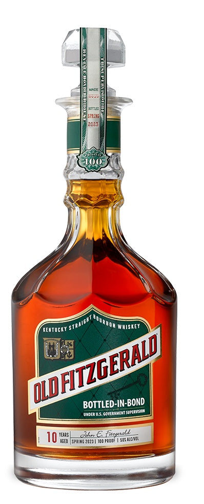 Old Fitzgerald 10 Year Bourbon bottle