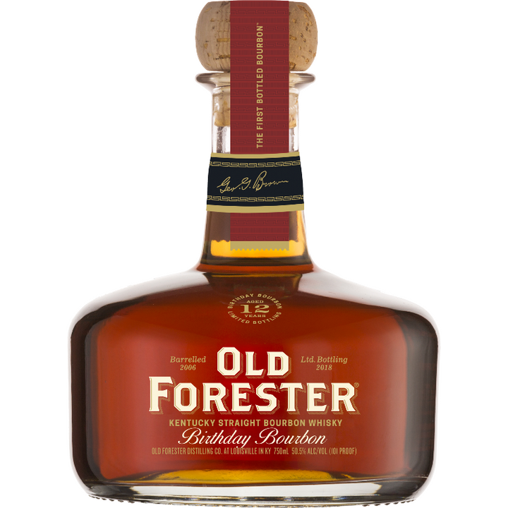 Old Forester 2018 Birthday Bourbon Whisky bottle