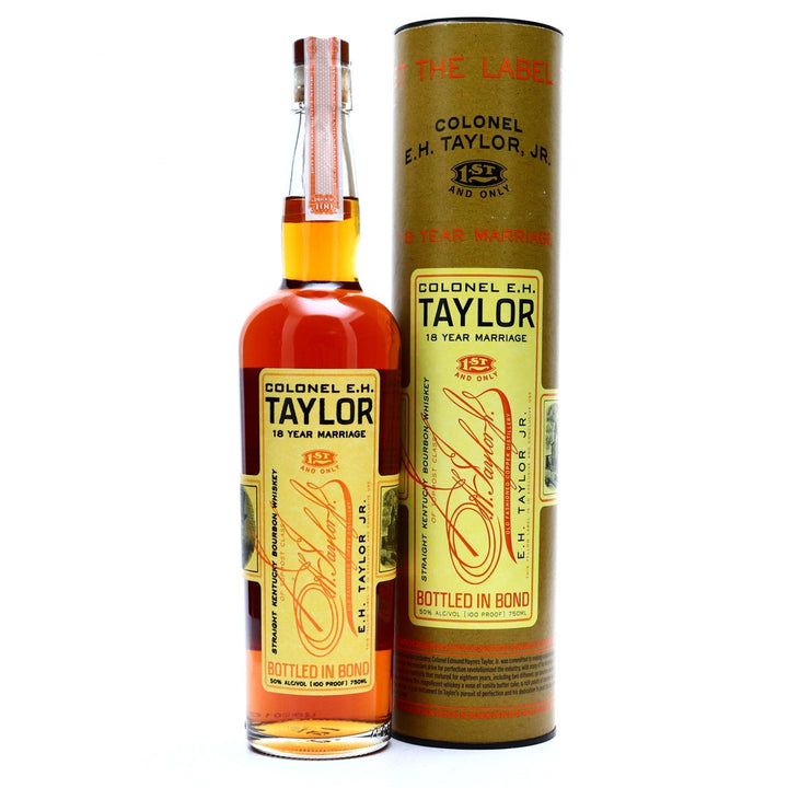 E.H. Taylor 18 Year Marriage bottle