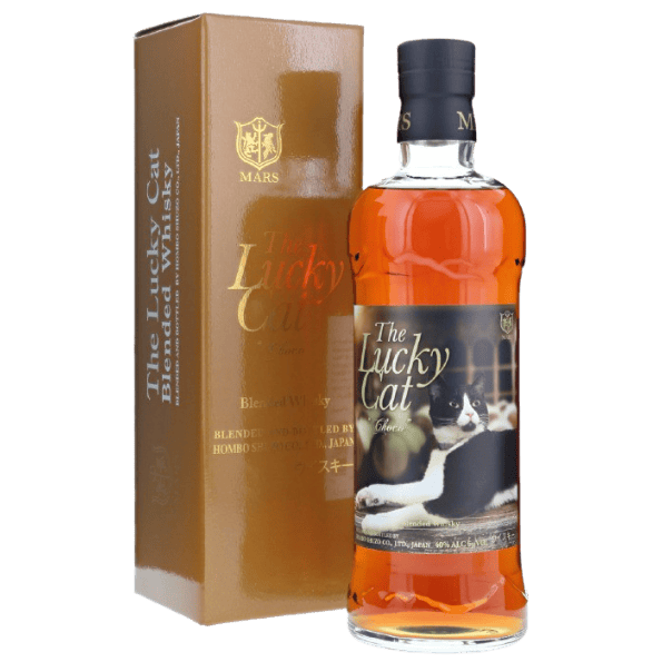 Mars Shinshu The Lucky Cat "Choco" 6th Release Blended Whisky bottle