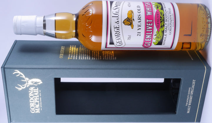 Gordon & MacPhail's The Glenlivet 21 Year Old Single Malt Scotch Whisky bottle