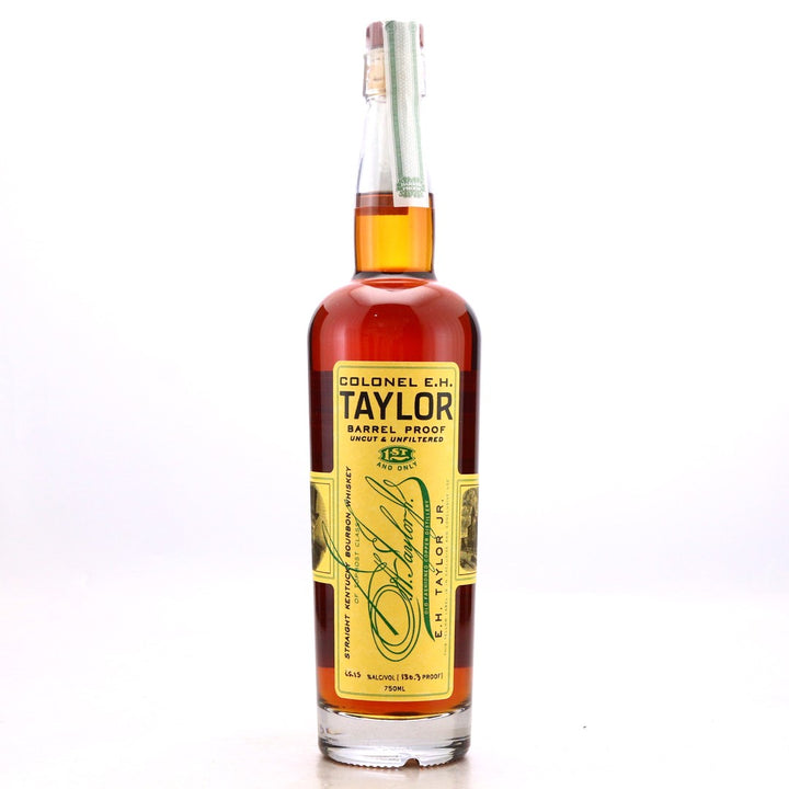 E.H. Taylor, Jr. Barrel Proof Bourbon bottle