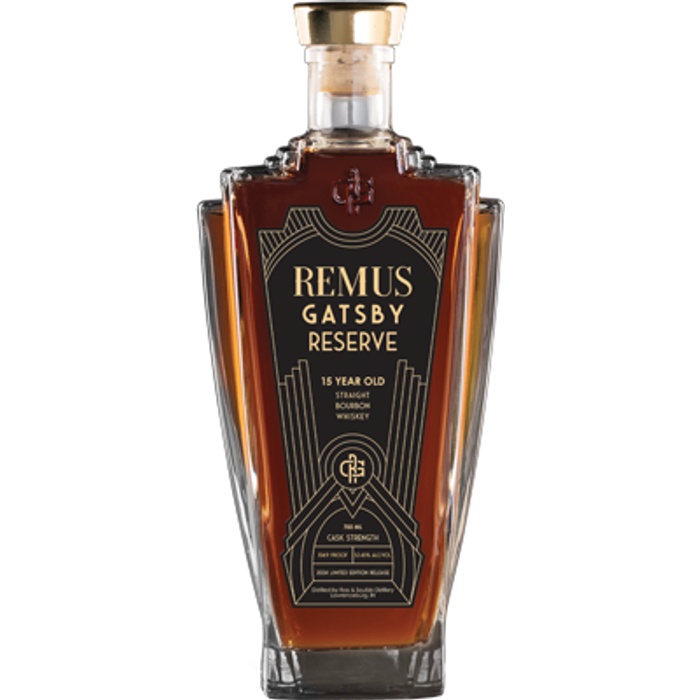 Remus Gatsby Reserve 15 Year Old Straight Bourbon Whiskey bottle