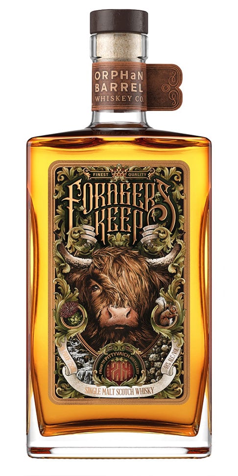 Orphan Barrel Forager's Keep 26 Year Old Single Malt Scotch Whisky bottle