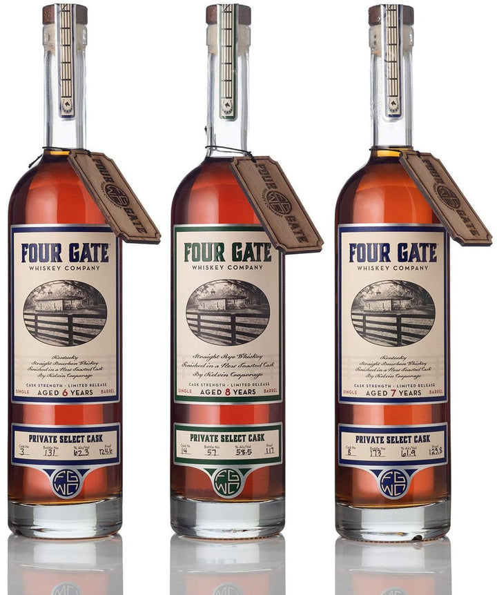 Four Gate Tennessee Foundation Batch 8 Bourbon Whiskey bottle