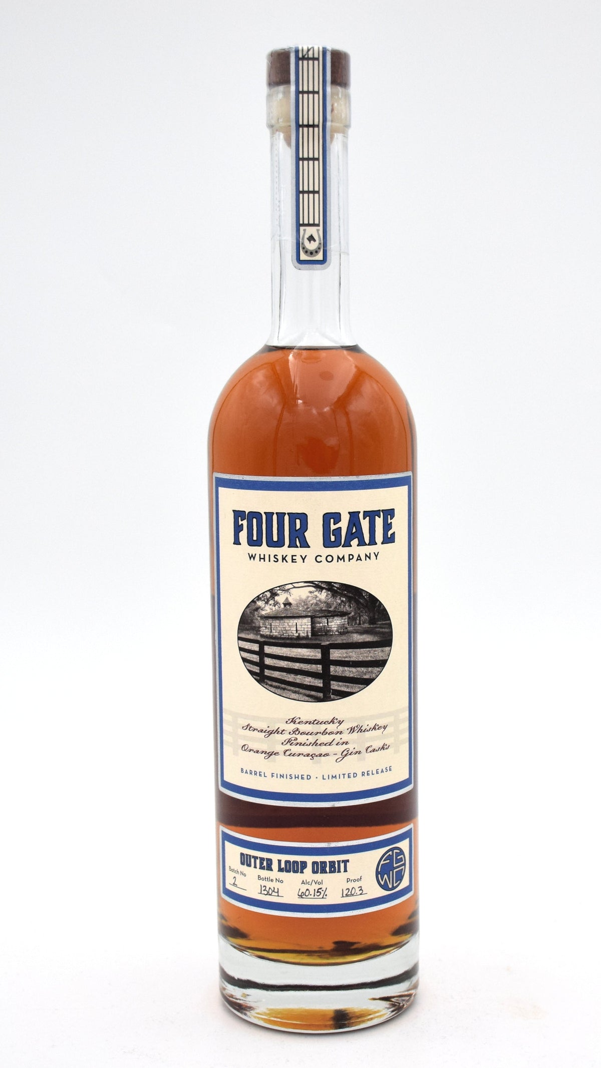 Four Gate Outer Loop Orbit Batch 2 Bourbon Whiskey bottle
