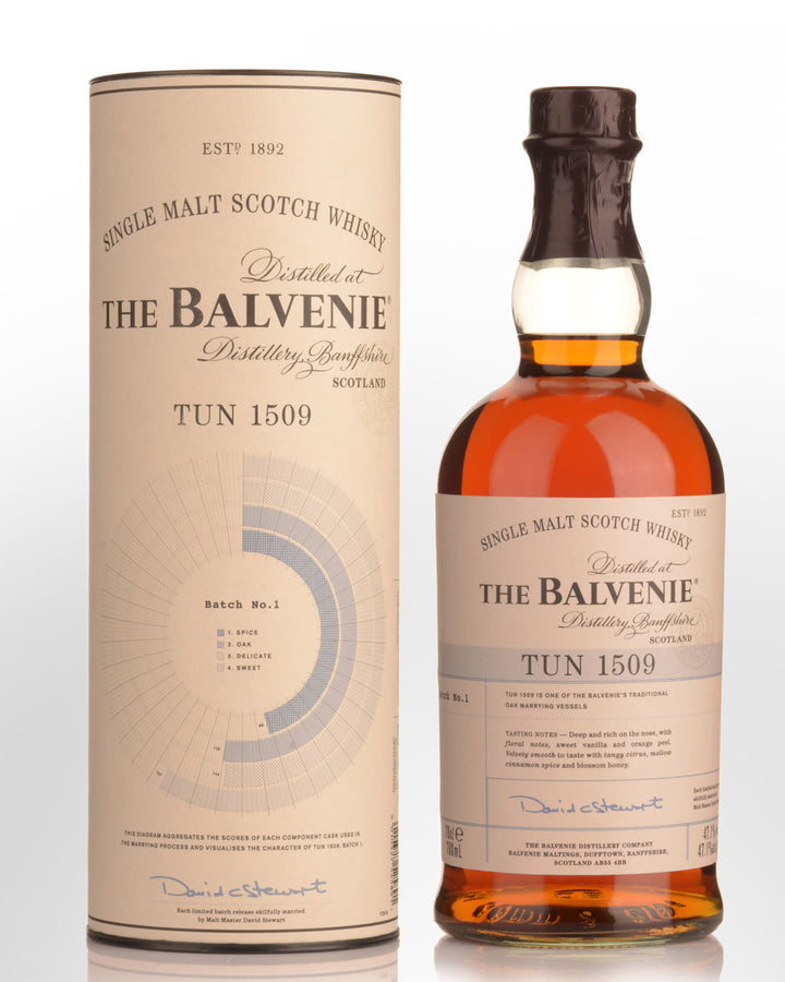 The Balvenie Tun 1509 Batch #1 Single Malt Scotch Whisky bottle