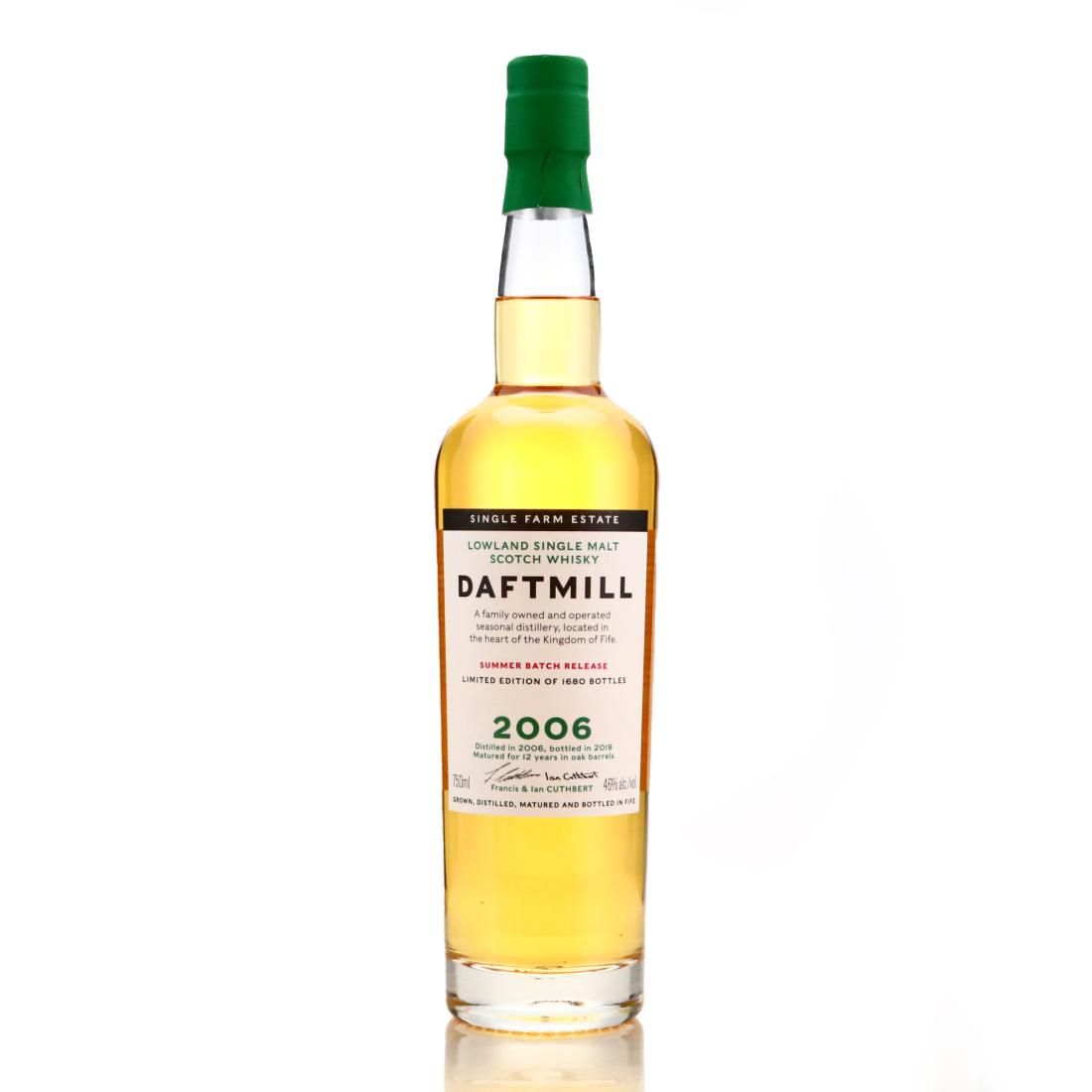 Daftmill 2006 Summer Batch Release Scotch Whisky bottle