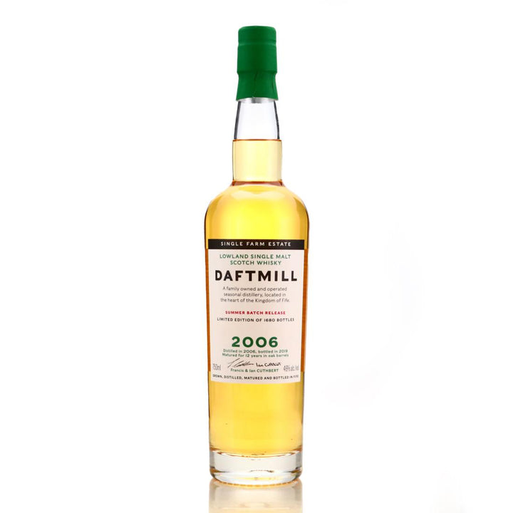 Daftmill 2006 Summer Batch Release Scotch Whisky bottle