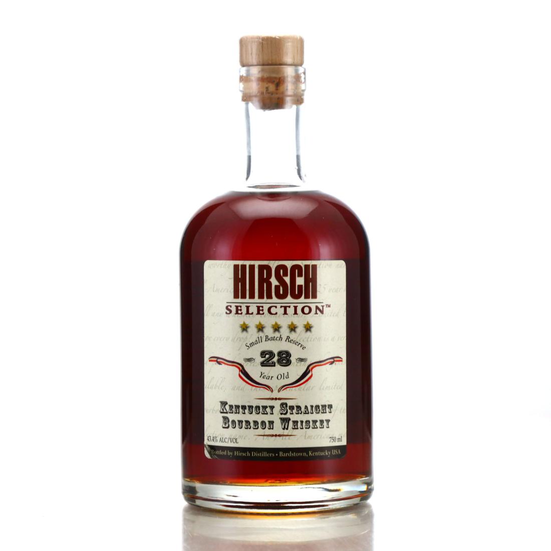Hirsch Selection Small Batch Reserve 28 Year Old Kentucky Straight Bourbon bottle