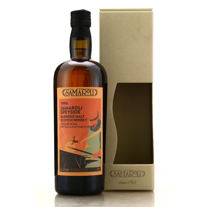 Samaroli 19 Year Old 1996 Speyside Blended Malt Scotch Whisky bottle