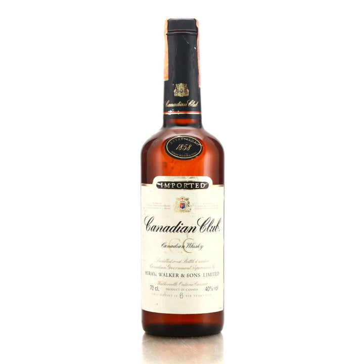 Canadian Club 6 Year Blended Canadian Whisky - 1990s (40%, 75cl) bottle