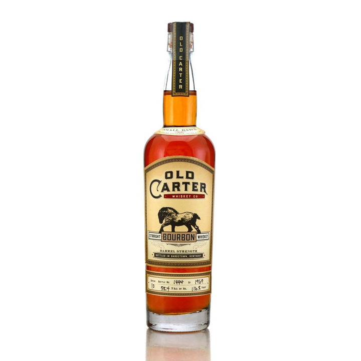 Old Carter Batch #10 Straight Bourbon Whiskey bottle