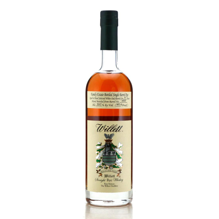 Willett Family Estate 6 Year Old Rye Whiskey bottle