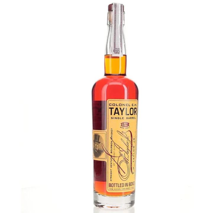 E.H. Taylor, Jr. Single Barrel Bourbon bottle